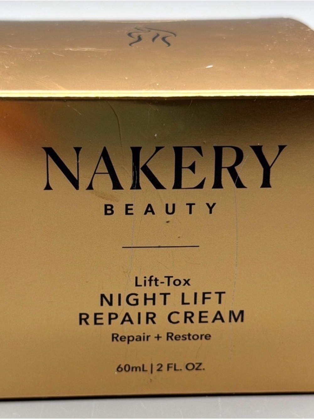 Nakery Beauty Lift-Tox Night Lift Repair Cream — Gold